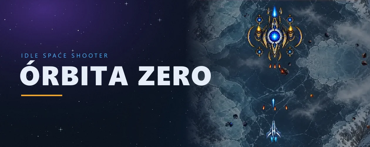 Banner de Órbita Zero - Um Idle Diferente!