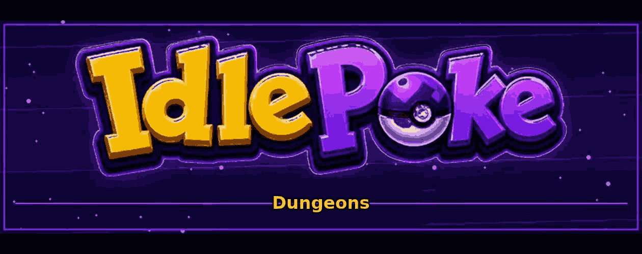 Banner de IdlePoke.com | RMT • Profissões • Dungeons • 100+ Players